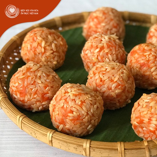 Bánh Khoai gấc hồng ngọc - Anh 4