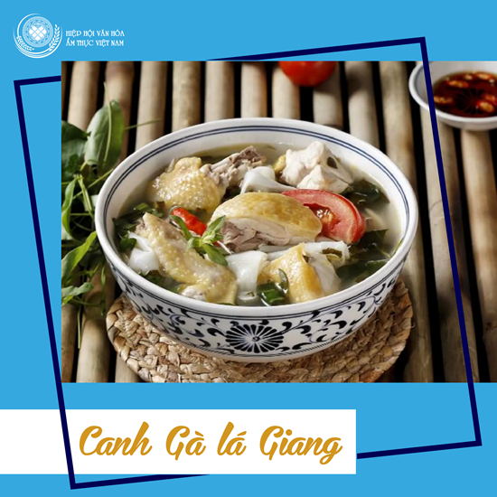 Canh gà lá giang - Anh 1