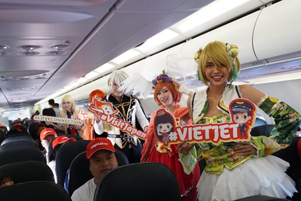 Vietjet khai trương đường bay từ Tp.HCM đến Osaka (Nhật Bản) - Anh 5
