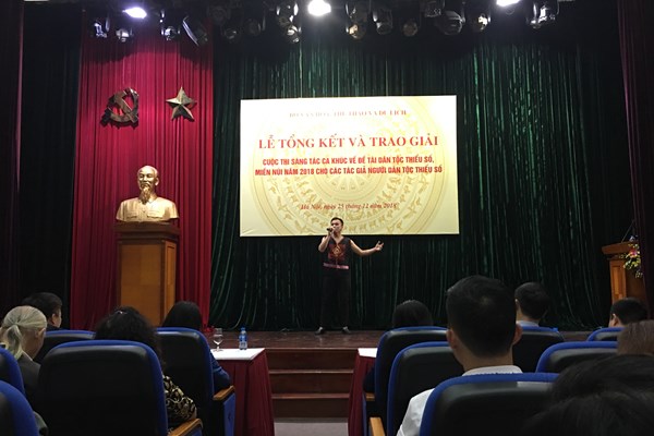 Trao thưởng cho 22 ca khúc về đề tài dân tộc thiểu số - Anh 3