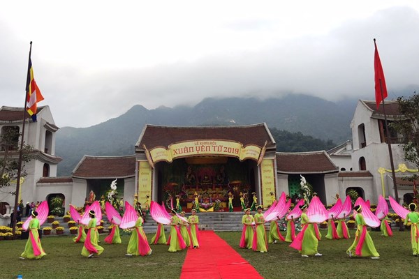 Quảng Ninh: Lễ khai Hội xuân Yên Tử 2019 - Anh 1