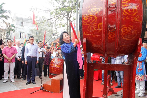 Phó Chủ tịch nước dự khai Hội Đền và Lăng Kinh Dương Vương - Anh 2