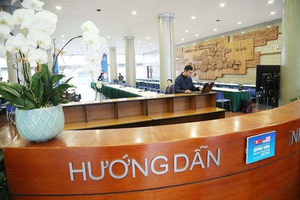 Khai trương Trung tâm Báo chí quốc tế Hội nghị Thượng đỉnh Mỹ - Triều - Anh 4