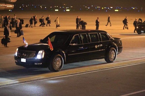 Tổng thống Mỹ Donald Trump đến Hà Nội sẵn sàng cho Thượng đỉnh Mỹ - Triều - Anh 4