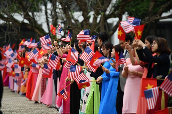 Tổng Bí thư, Chủ tịch nước Nguyễn Phú Trọng tiếp Tổng thống Donald Trump - Anh 5