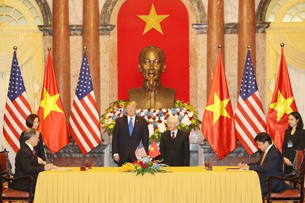 ﻿Vietjet ký hợp đồng 100 máy bay với Boeing và bảo dưỡng động cơ với Tập đoàn General Electric, tổng trị giá 18 tỷ đô la Mỹ nhân Hội nghị Thượng đỉnh Mỹ-Triều - Anh 4