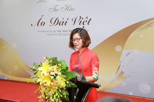 NTK Đỗ Trịnh Hoài Nam kể chuyện “Tự hào áo dài Việt” - Anh 4