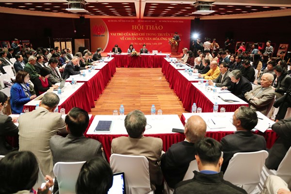 Phó Thủ tướng Vũ Đức Đam: “Báo chí cần tăng dung lượng tuyên truyền về chuẩn mực văn hóa ứng xử” - Anh 2