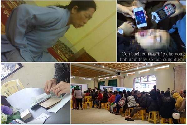 Làm rõ và xử lý các hoạt động truyền bá mê tín dị đoan, trục lợi tại chùa Ba Vàng - Anh 2