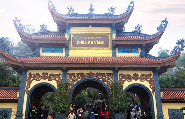 Xung quanh vụ việc ở chùa Ba Vàng (TP Uông Bí - Quảng Ninh):  Vi phạm luật, sao chưa xử lý? - Anh 1
