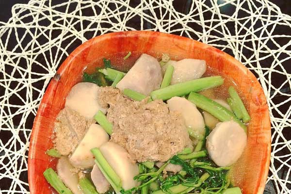 Cách nấu canh cua khoa sọ rau rút đơn giản - Anh 10