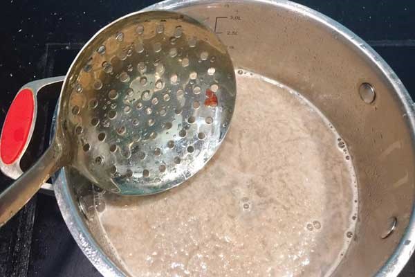 Cách nấu canh cua khoa sọ rau rút đơn giản - Anh 7