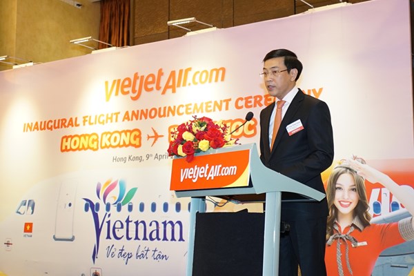 Vietjet khai trương thương mại đường bay thẳng Phú Quốc - Hồng Kông - Anh 3