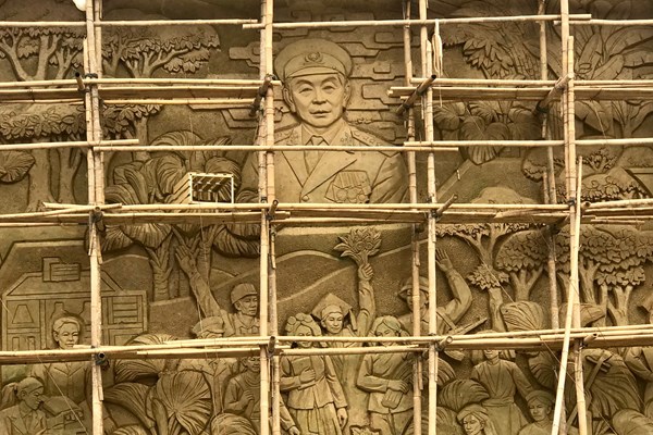 Phù điêu Đại tướng Võ Nguyên Giáp trên thủ đô gió ngàn: Kỳ vọng một công trình nghệ thuật xứng tầm - Anh 1