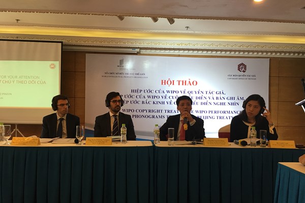 Chia sẻ thông tin và kinh nghiệm trong hoạt động quản lý và thực thi quyền tác giả, quyền liên quan - Anh 1