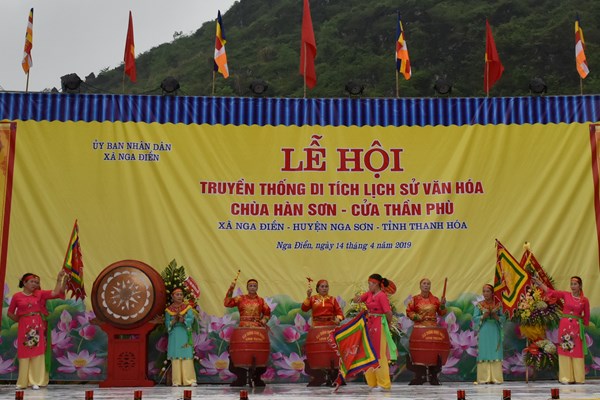 Đặc sắc lễ hội chùa Hàn Sơn - cửa Thần Phù - Anh 1