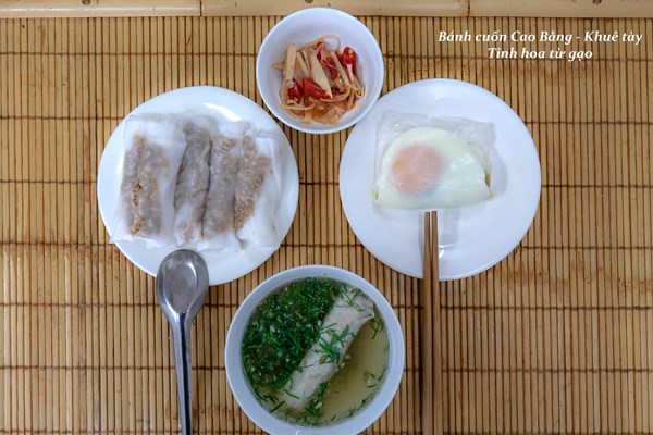 Bánh cuốn Cao Bằng- say lòng thực khách - Anh 2