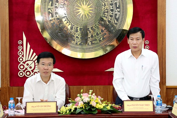 Tiểu ban Văn kiện Đại hội XIII của Đảng làm việc với Bộ VHTTDL - Anh 2