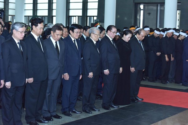 Lễ truy điệu nguyên Chủ tịch nước, Đại tướng Lê Đức Anh - Anh 3