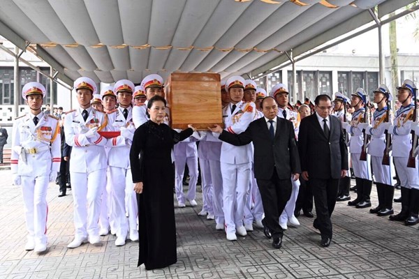 Lễ truy điệu nguyên Chủ tịch nước, Đại tướng Lê Đức Anh - Anh 6