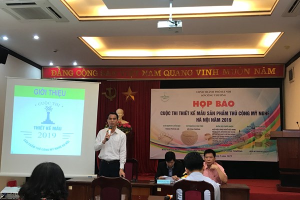 Cuộc thi thiết kế mẫu sản phẩm thủ công mỹ nghệ Hà Nội năm 2019 - Anh 1