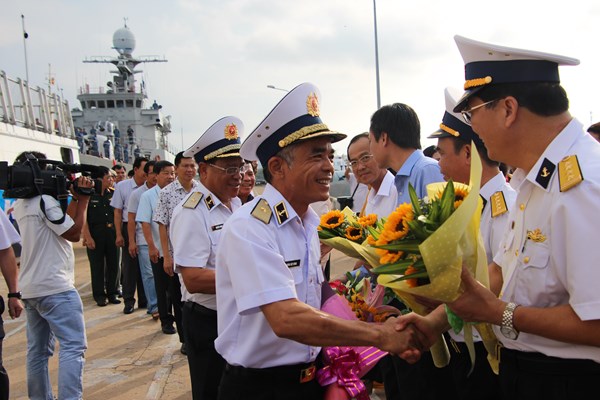 Đoàn công tác số 10 kết thúc hải trình thăm Trường Sa, DK1 - Anh 1