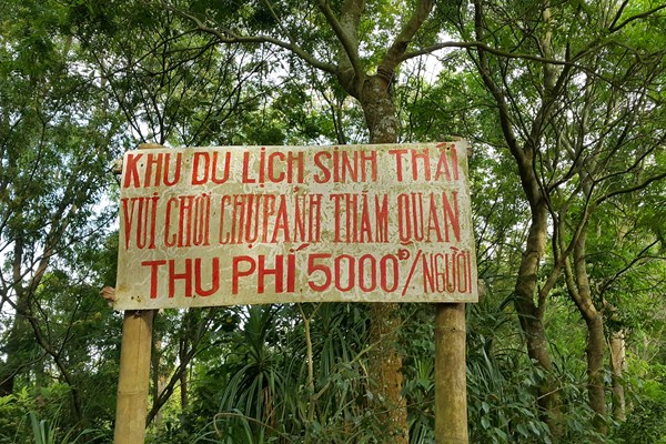 Thanh Hoá​​​​​​​: Xây dựng, khai thác dịch vụ trái phép tại danh thắng quốc gia hồ Đồng Vụa - Anh 1