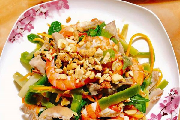 Hướng dẫn cách nộm rau tiến vua giòn ngon tại nhà - Anh 1
