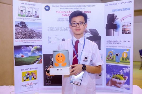 Bất ngờ với các sản phẩm thông minh được chế tạo bởi học sinh cấp 2 - Anh 2