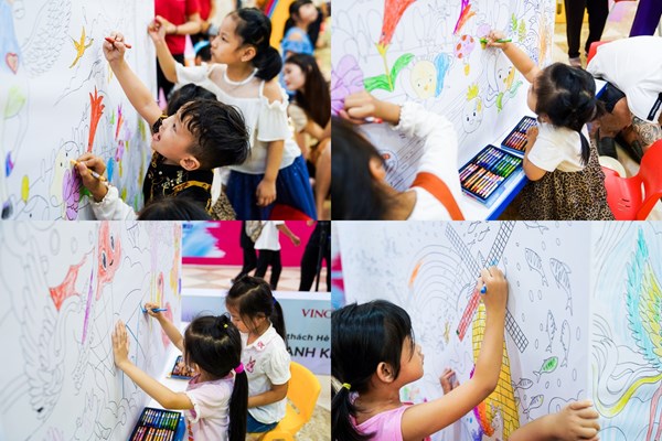 “Cơn mưa cầu vồng” bắt đầu mùa hè rực rỡ cho các em nhỏ tại Vincom - Anh 7