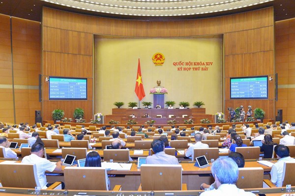 Quốc hội biểu quyết thông qua quy định cấm điều khiển phương tiện giao thông khi sử dụng rượu bia - Anh 1