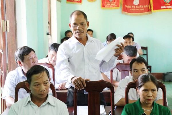Tiếp xúc cử tri tại tỉnh TT- Huế, Bộ trưởng Nguyễn Ngọc Thiện: Du lịch phải làm lớn và bài bản mới thu hút khách - Anh 3