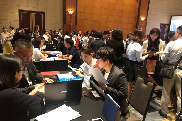 Doanh nghiệp và báo chí Nhật Bản khảo sát tại Hà Nội - Anh 1