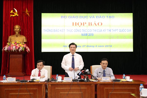 Kết thúc kỳ thi THPT quốc gia 2019: Vẫn còn những vi phạm quy chế nghiêm trọng - Anh 1