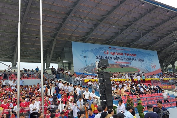 Khánh thành Sân vận động tỉnh Hà Tĩnh - Anh 4