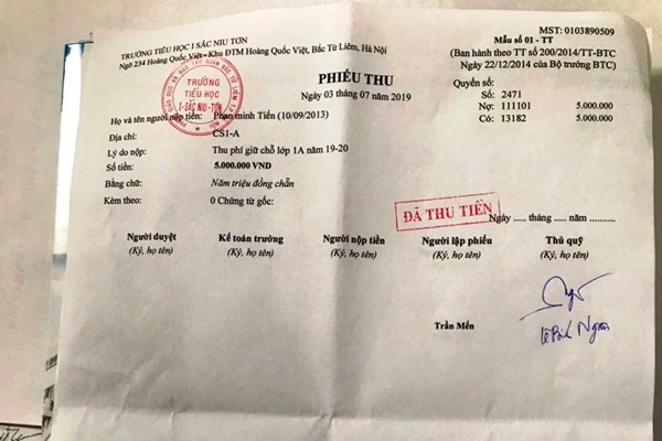 Trường phổ thông quốc tế Newton- Cổ Nhuế, Bắc Từ Liêm, Hà Nội: Không được phép vẫn tuyển sinh - Anh 3