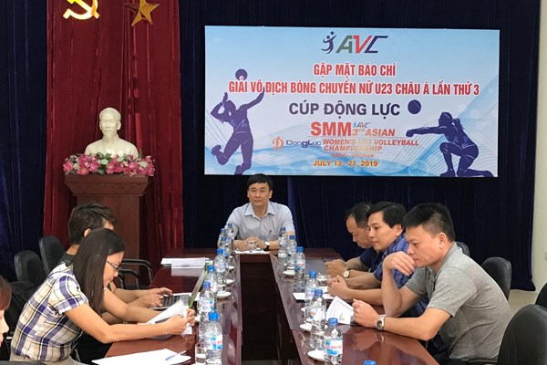 Giải vô địch bóng chuyền nữ U23 châu Á lần thứ 3 Cúp Động Lực: Công tác chuẩn bị đã cơ bản hoàn tất - Anh 1