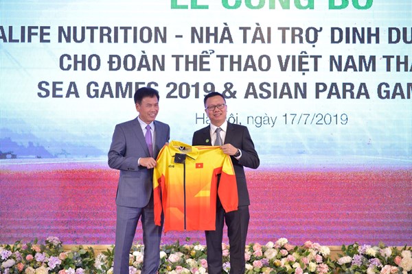 Công bố nhà tài trợ cho Đoàn Thể thao Việt Nam dự SEA Games 30 - Anh 1