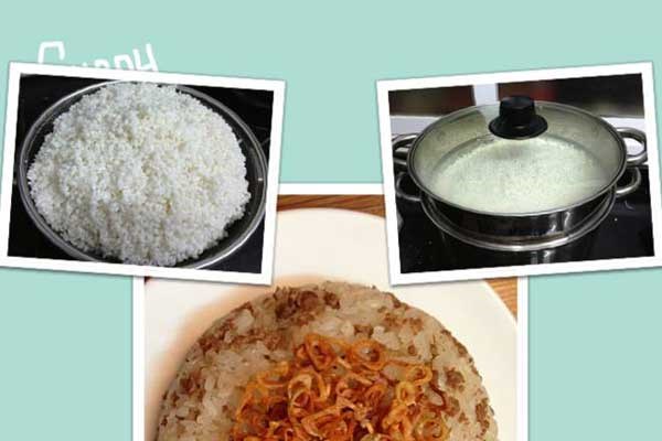 Hướng dẫn cách nấu xôi chim đơn giản, thơm ngon hết sảy - Anh 2