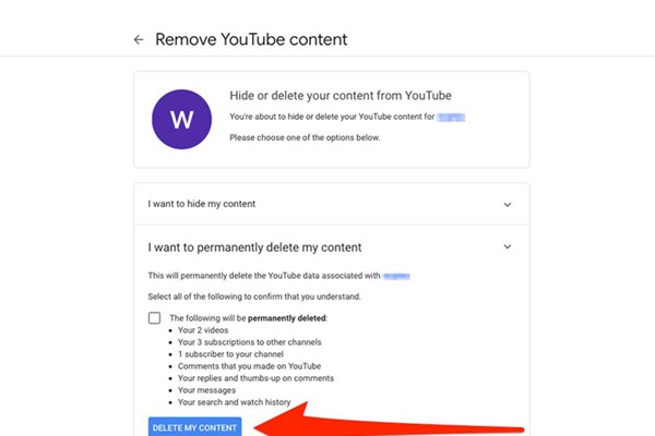 Mách bạn cách ẩn hoặc xóa tài khoản YouTube - Anh 6