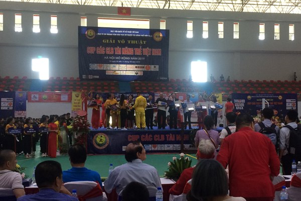 Khai mạc Giải võ thuật các CLB tài năng trẻ Việt Nam năm 2019 - Anh 2