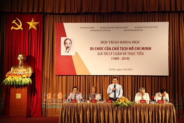 Di chúc Bác Hồ, những giá trị còn mãi - Anh 2