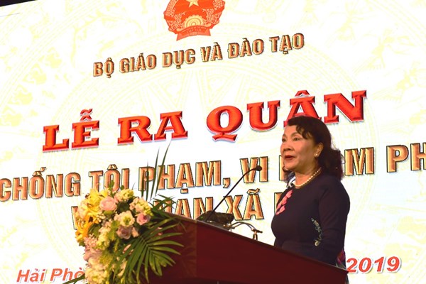 Ra quân phòng, chống tội phạm, vi phạm pháp luật và tệ nạn xã hội - Anh 2