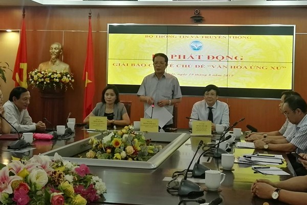 Phát động giải báo chí về chủ đề 