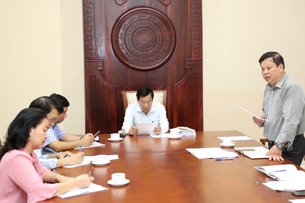 Bộ trưởng Nguyễn Ngọc Thiện: Tổ chức lễ trao tặng danh hiệu NSND, NSƯT trang trọng, hiệu quả - Anh 1