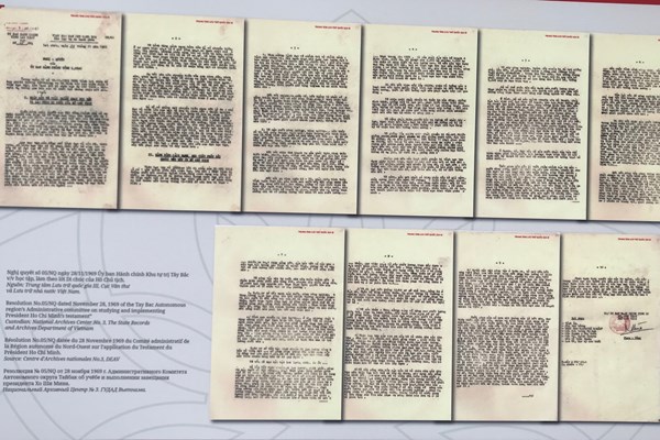 Triển lãm trên 100 tài liệu lưu trữ đặc biệt của Việt Nam và quốc tế về Chủ tịch Hồ Chí Minh - Anh 8