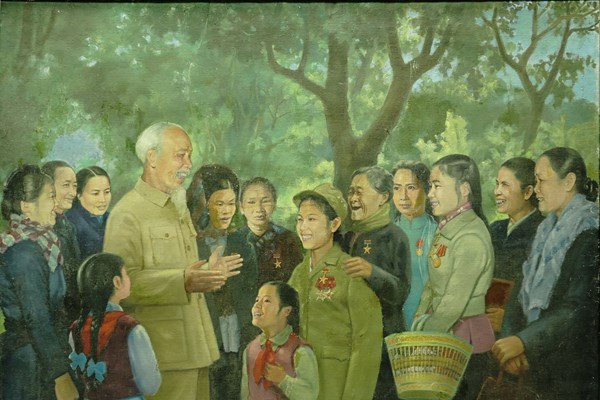 Hình tượng Bác Hồ trong nghệ thuật tạo hình: Nguồn cảm hứng chưa bao giờ vơi cạn - Anh 1