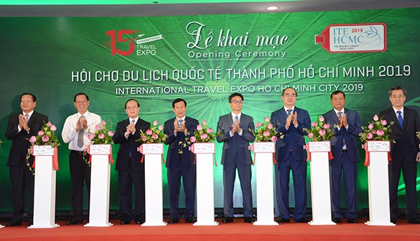 Chính thức khai mạc Hội chợ Du lịch quốc tế TP.HCM 2019 - Anh 1