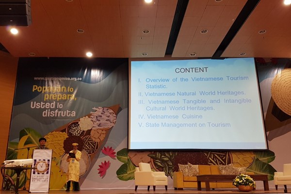 Giới thiệu văn hóa Việt Nam tại Colombia - Anh 1