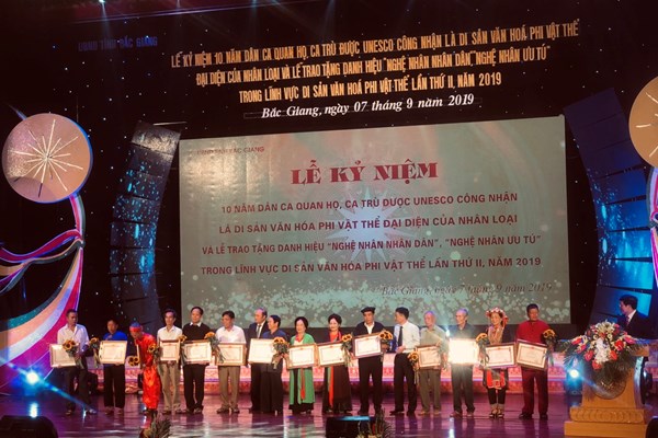10 năm di sản quan họ, ca trù được UNESCO vinh danh - Anh 4